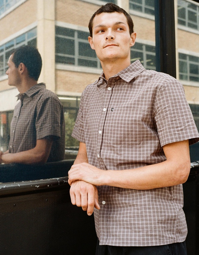 PASS~PORT - Workers Check Short-Sleeve Shirt