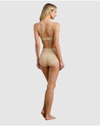 Lauren by Ralph Lauren - Luxe Smoothing Seamless High Waist Boyshort Underwear