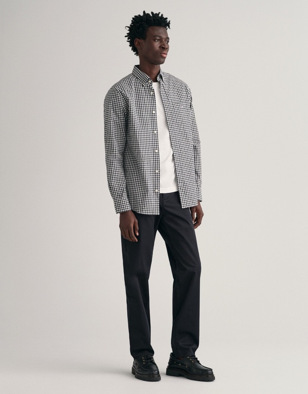 Gant - Regular Fit Gingham Poplin Shirt