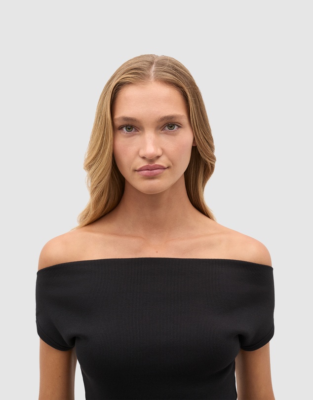 Seed Heritage - Rib Off The Shoulder Top
