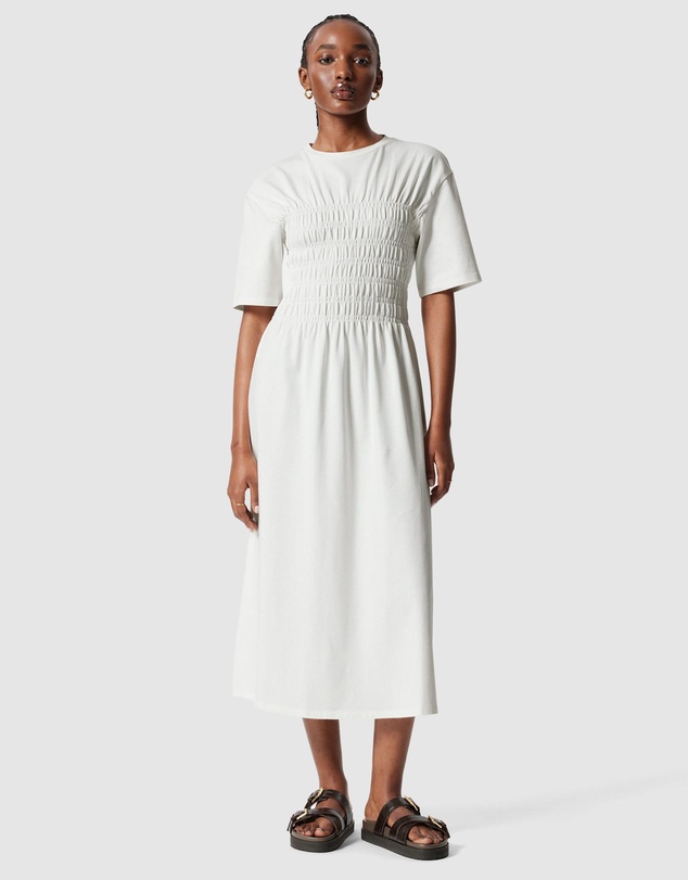& Other Stories - Smocked Midi Dress