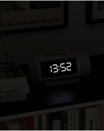 Newgate - Newgate Pil Led Alarm Clock White