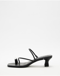 Dazie - Rory Strappy Kitten Heels