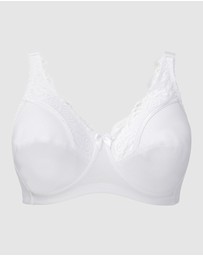 Royce Lingerie - Jasmine Wirefree Full Cup Mastectomy Bra with Cotton