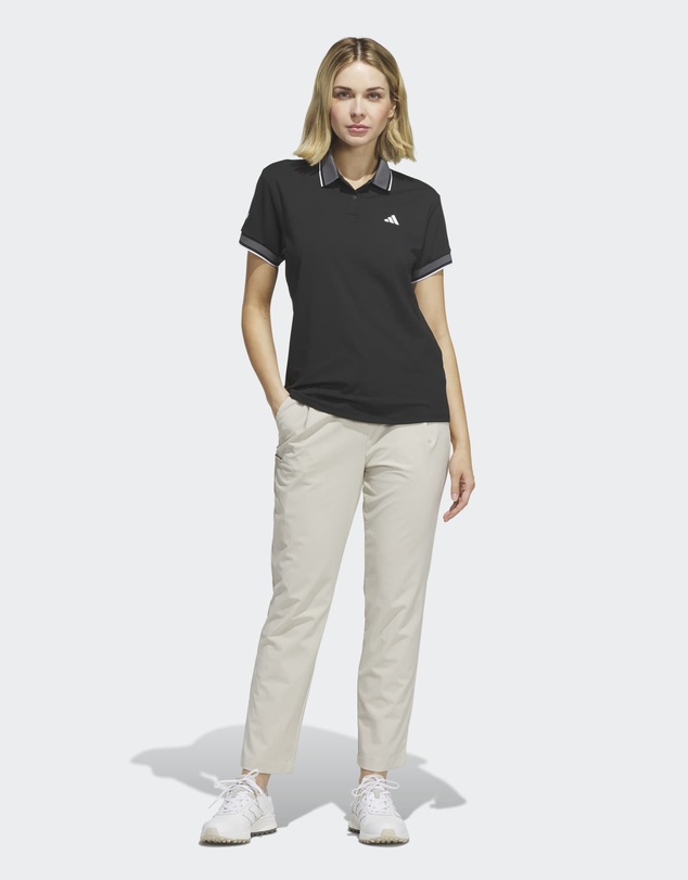 adidas Performance - CLIMACOOL FLAT KNIT COLLAR POLO SHIRT SHORT SLEEVE Womens