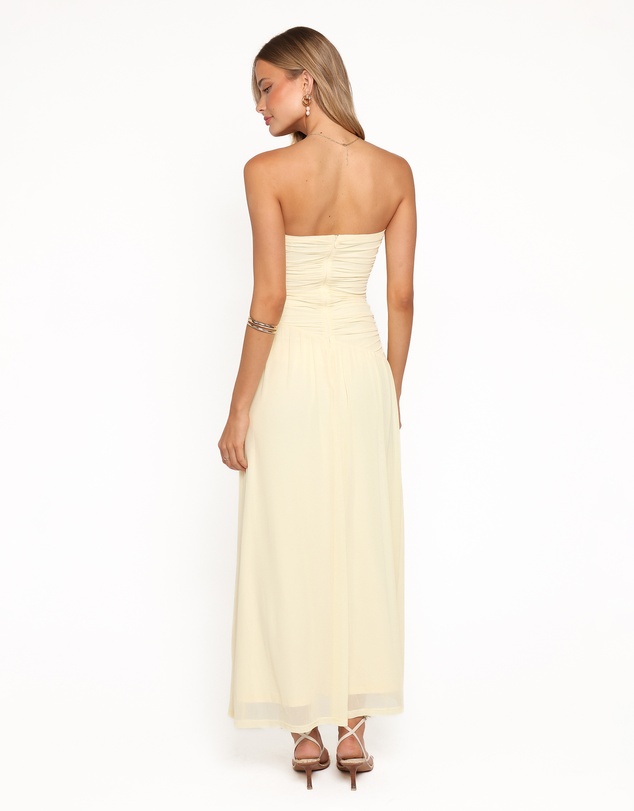 Petal & Pup - Calypso Maxi Dress - Butter Yellow