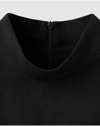 M.N.G - Dress With Metal Embellishment And Cut-Out