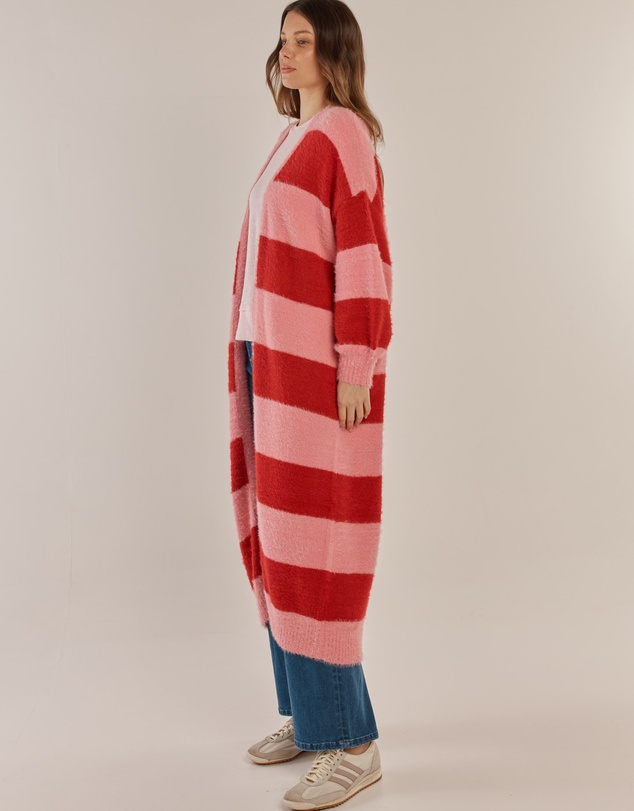 Betty Basics - Franca Long Knit Cardigan
