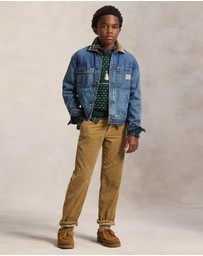 Polo Ralph Lauren - Bedford Straight Fit Corduroy Pants - ICONIC EXCLUSIVE - Teens