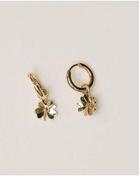 Meadowlark - Lucky Clover Charm Earrings