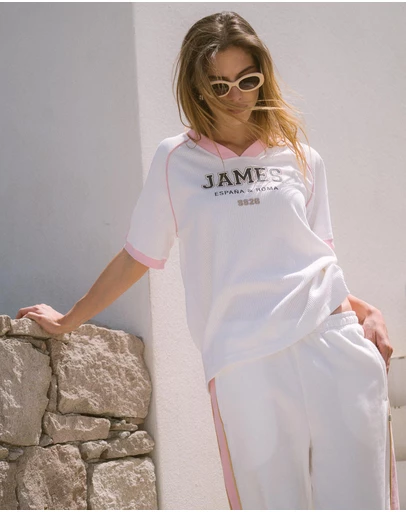 Araminta James - James College Waffle Tee