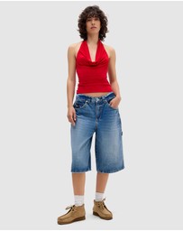 BDG By Urban Outfitters - Coyote Cowl Halterneck Top