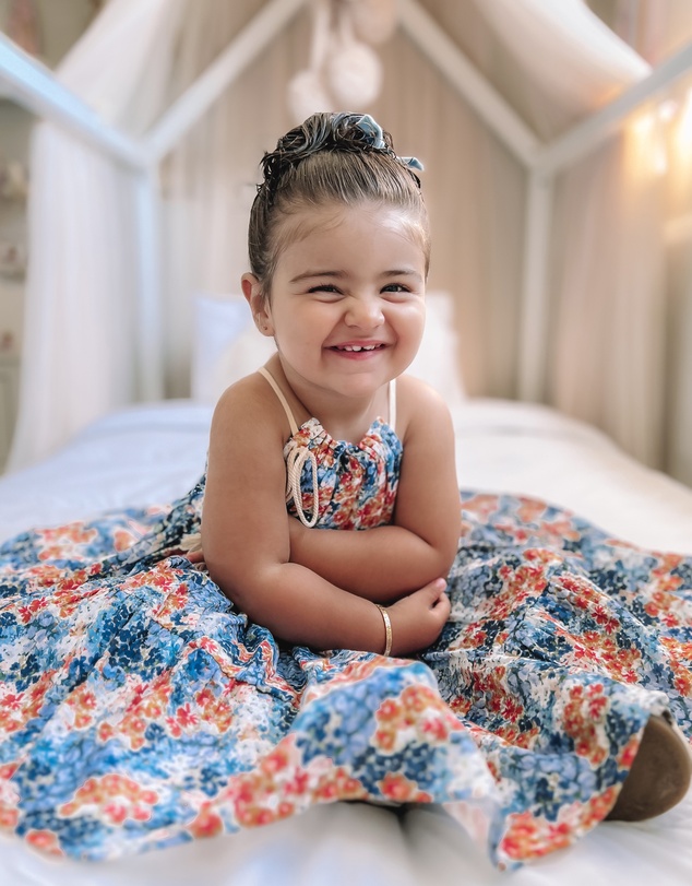 WITH LOVE FOR KIDS - Cotton Muslin Dress - Babies - Kids