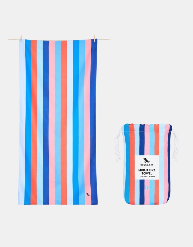 Dock & Bay - Beach Towel Summer Collection L