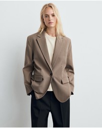 M.N.G - Straight Jacket With Flap Pockets