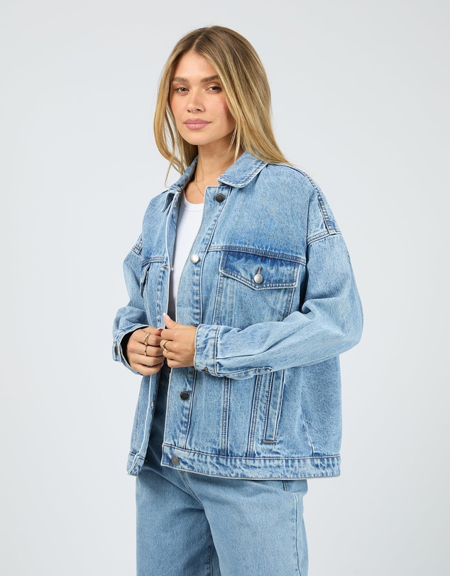 All About Eve - Blair Denim Jacket Light Blue