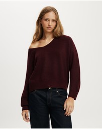 Cotton On - Softest Luxe Slouchy V Knit