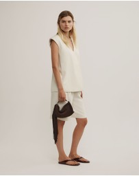 Witchery - Dakota Fringe Leather Clutch