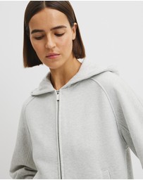Country Road - Australian Good Earth Cotton Zip Through Hooded Sweat