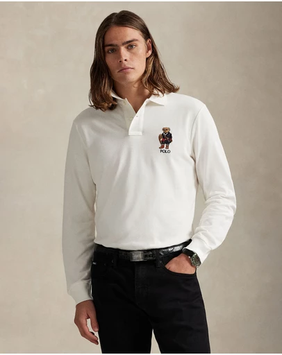 Polo Ralph Lauren - ICONIC EXCLUSIVE - Classic Fit Polo Bear Mesh Polo Shirt