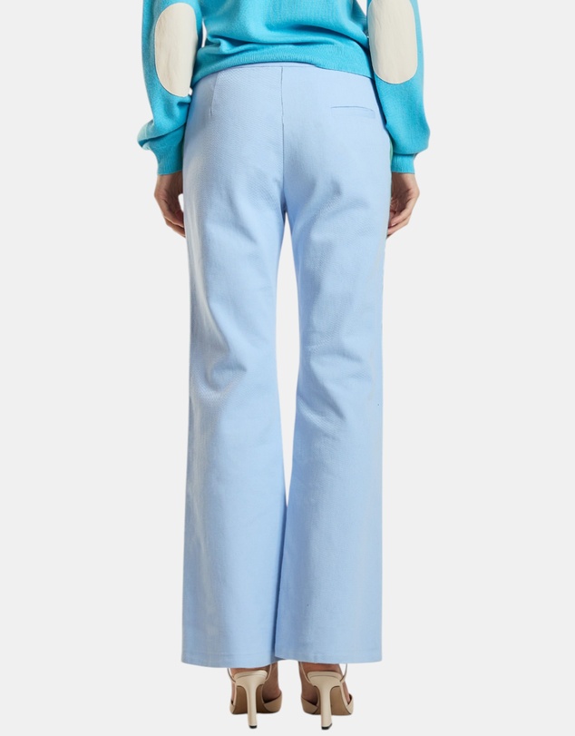 Cynthia Rowley - Cotton Cropped Flared Pants
