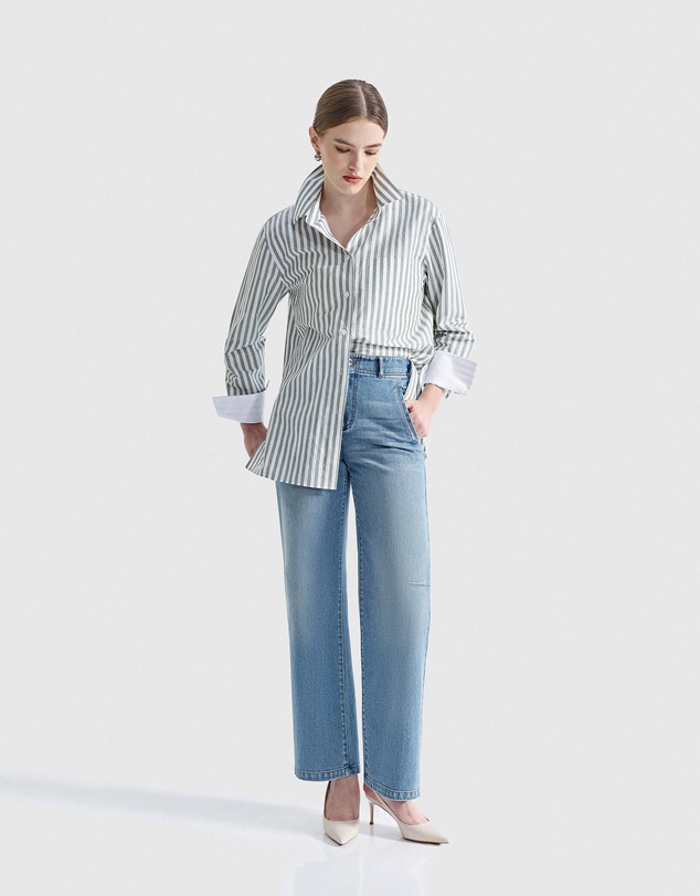 IDA+S - Talyse Stripe Button Down