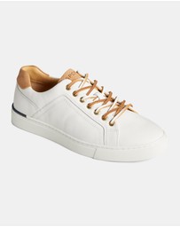 Sperry - Gold Victura LTT Medium Leather White- Men's