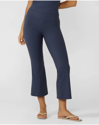 Lorna Jane - Irresistible Luxe Active Rib Cropped Yoga Pants