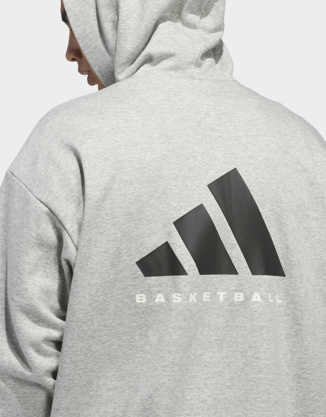adidas Performance - adidas Basketball Fleece Hoodie (Gender Neutral) Mens