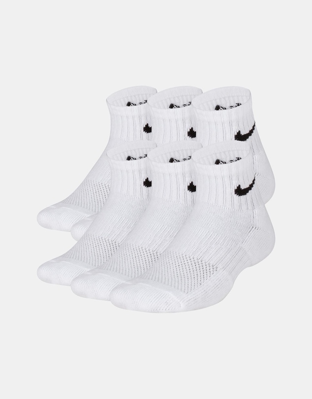 Nike - 6-Pack Cushioned Ankle Socks - Teens