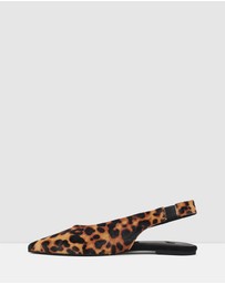 Rollie - Pointed Slingback Flat