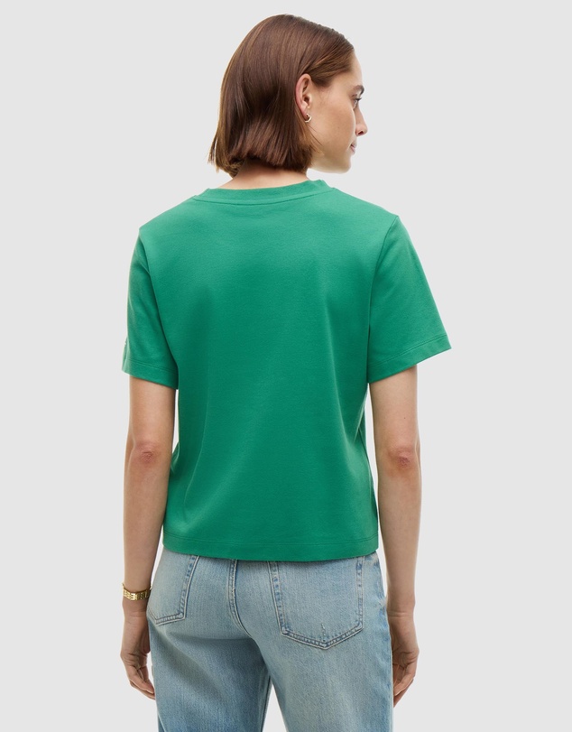 Tommy Hilfiger - Logo Interlock Knit Crew Neck T-Shirt