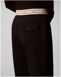 Calvin Klein - Wool Logo Waistband Pants