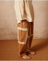 Alfred - Chester Patch Pants | Tan