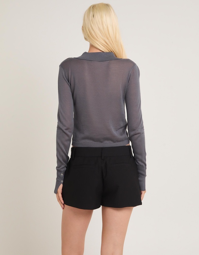Alice In The Eve - Evelyn Button Front Knit Top
