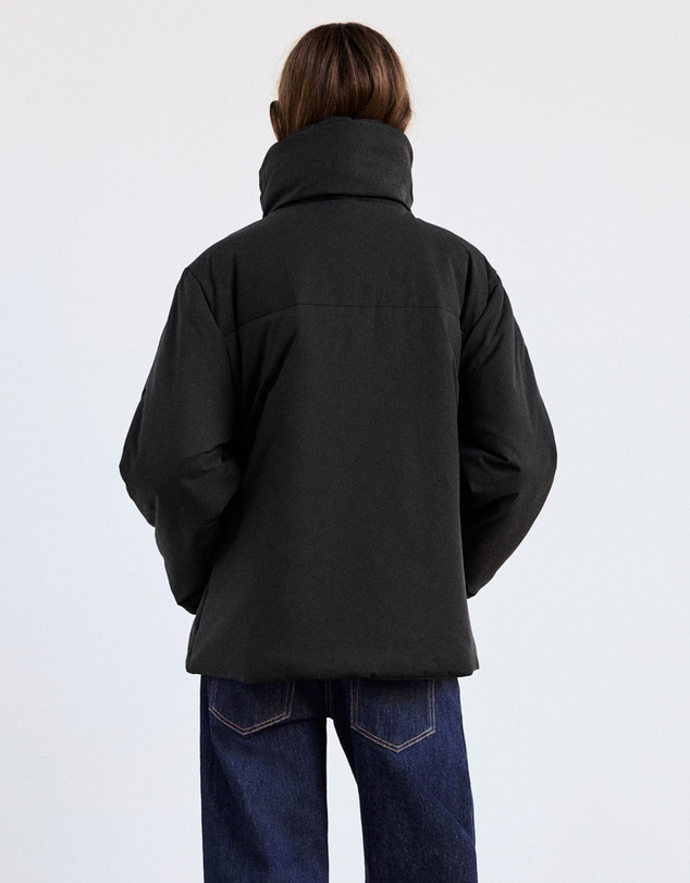 M.N.G - Padded Anorak with Funnel Neck