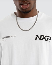 Nena & Pasadena - Heart Box Fit Scoop Tee