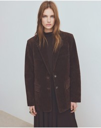 M.N.G - Straight Suede Jacket