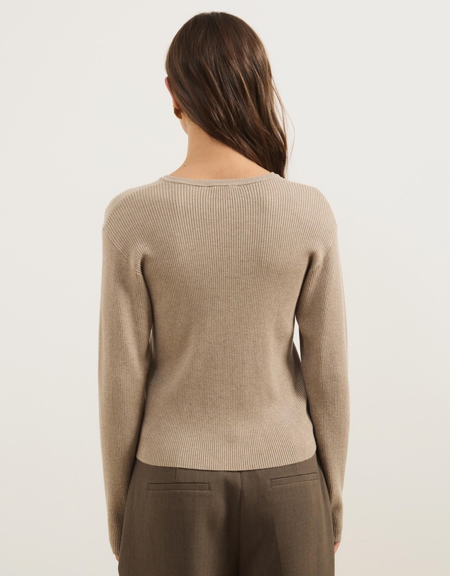Atmos&Here - Lina Long Sleeve Knit Top