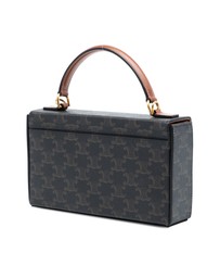 Pre-Loved by Azura Reborn - Pre-Loved Triomphe Coated Canvas Box Top Handle Bag