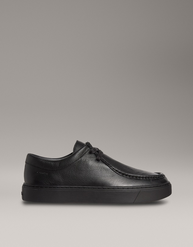 Calvin Klein - Leather Apron Lace Up Shoes