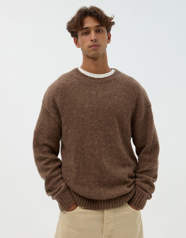 AERE - Wool Blend Relaxed Sweater