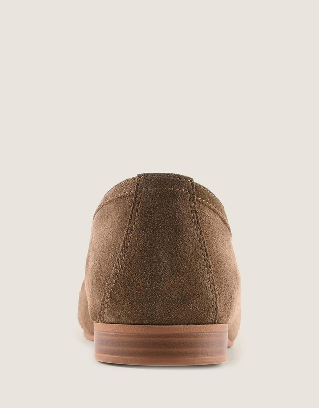Shelly Shen - Latice Loafers Olive Suede