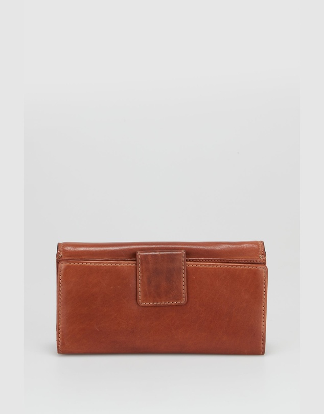 Evity - RFID Maya Leather Large Clutch