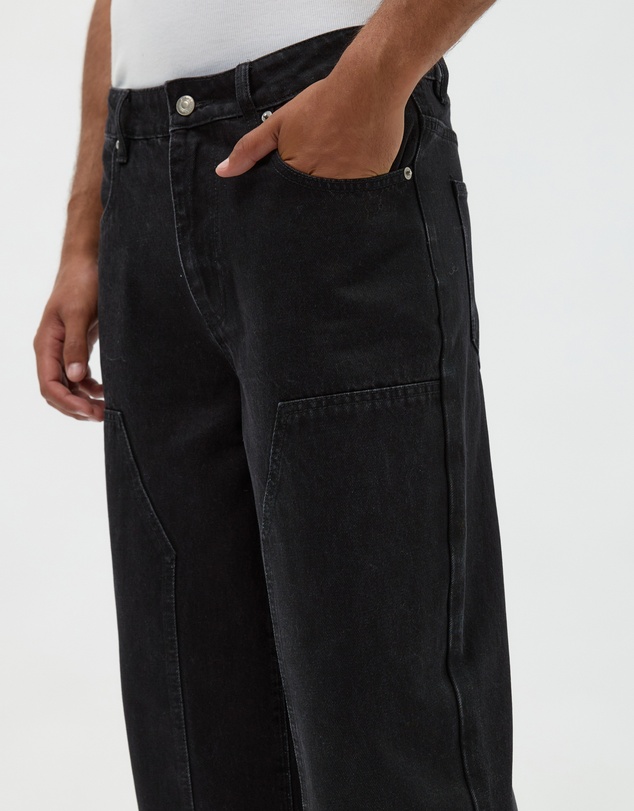 AERE - Organic Cotton Double Knee Carpenter Jeans