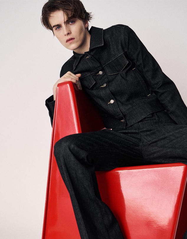 M.N.G - Fitted Denim Jacket With Pockets