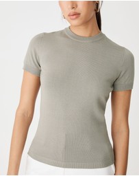 Forcast - Catherine Short Sleeve Knit