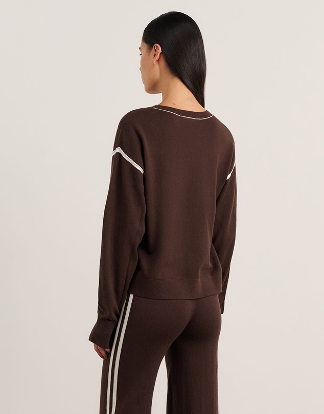 Jag - Orla Contrast Sweater