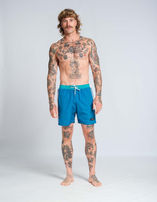 Vacancy Co - Side Stripe Swim Short