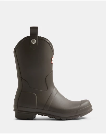 Hunter - Women’s Original Cowboy Boot in Chocolate Brown